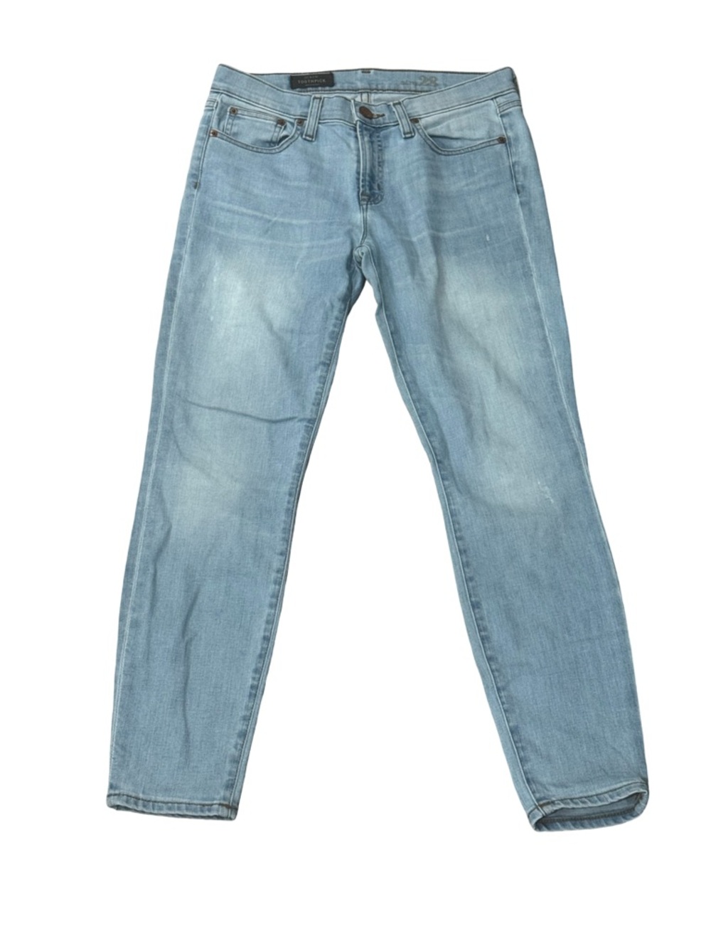 J Crew Toothpick Light Wash Jeans